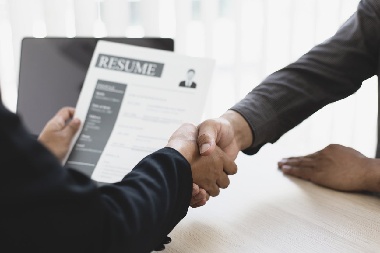 Employer Interviewing Job Applicant